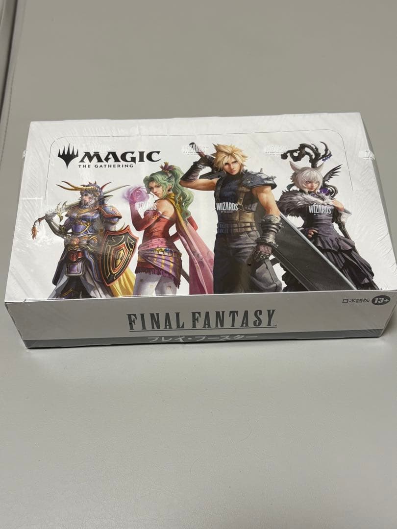 ファイナルファンタジー プレイブースター1BOX　日本語版 シュリンク付 MTG □日本語版□ 《FINAL FANTASY プレイブースター》 1パック FIN