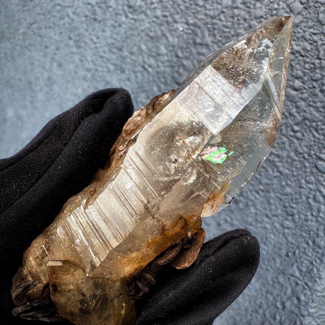 高透明度❗️レインボー☆コロンビアレムリアンシード クリスタル 雲母