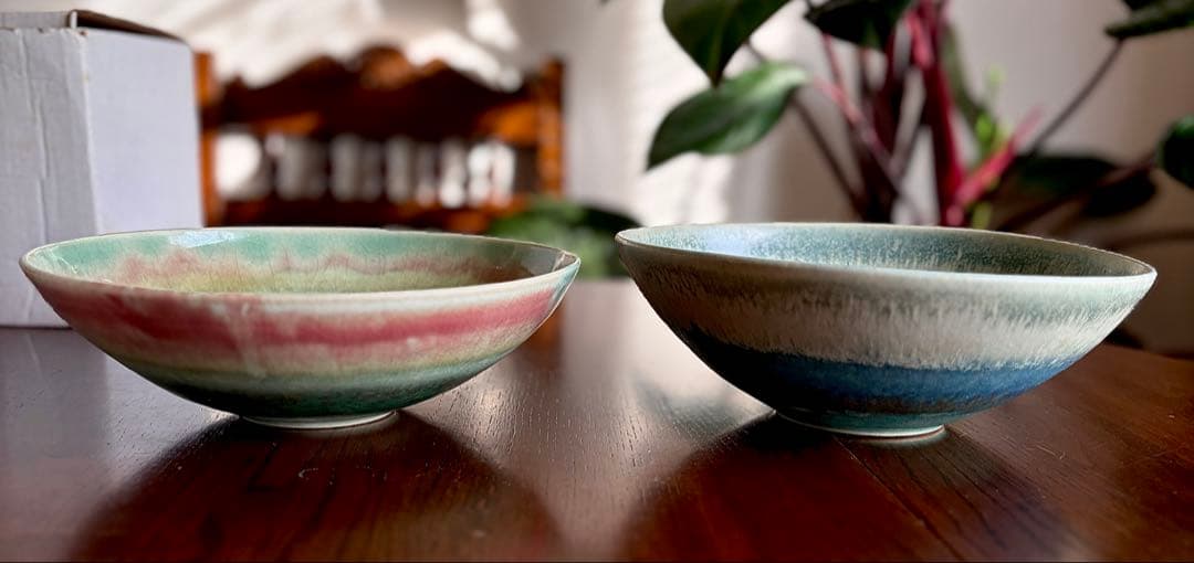 【希少】大鉢　ボウル　器　2点セット　大渕由香里　作品