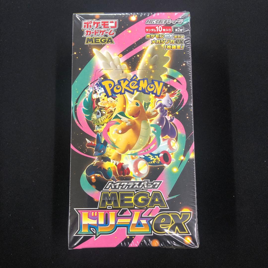 新品・未開封】ポケカ MEGAドリームex 1BOX シュリンク付 - メルカリ