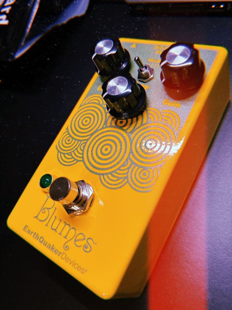 ギター EarthQuaker Devices Blumes EarthQuaker Devices Blumes - Pearl White & Turquoise - Cottonwood