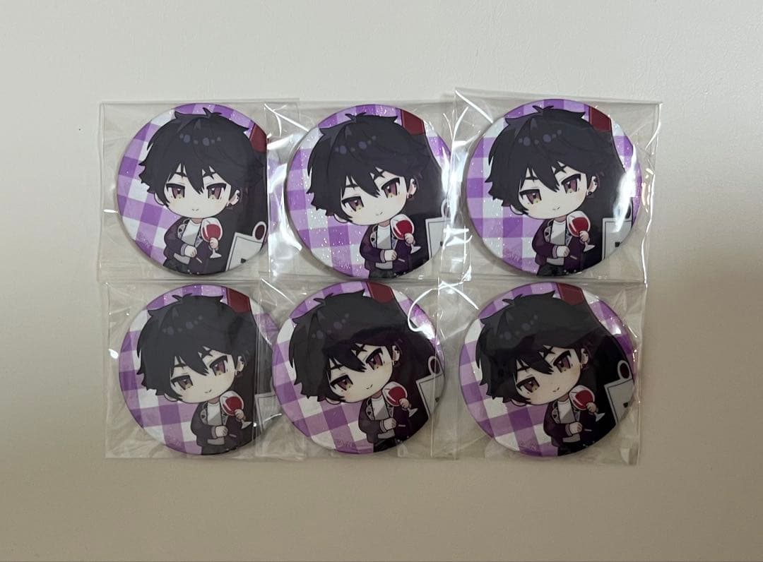 にじさんじ すぺしゃーれ HalfAnniversary 酒寄颯馬 缶バッチ6点