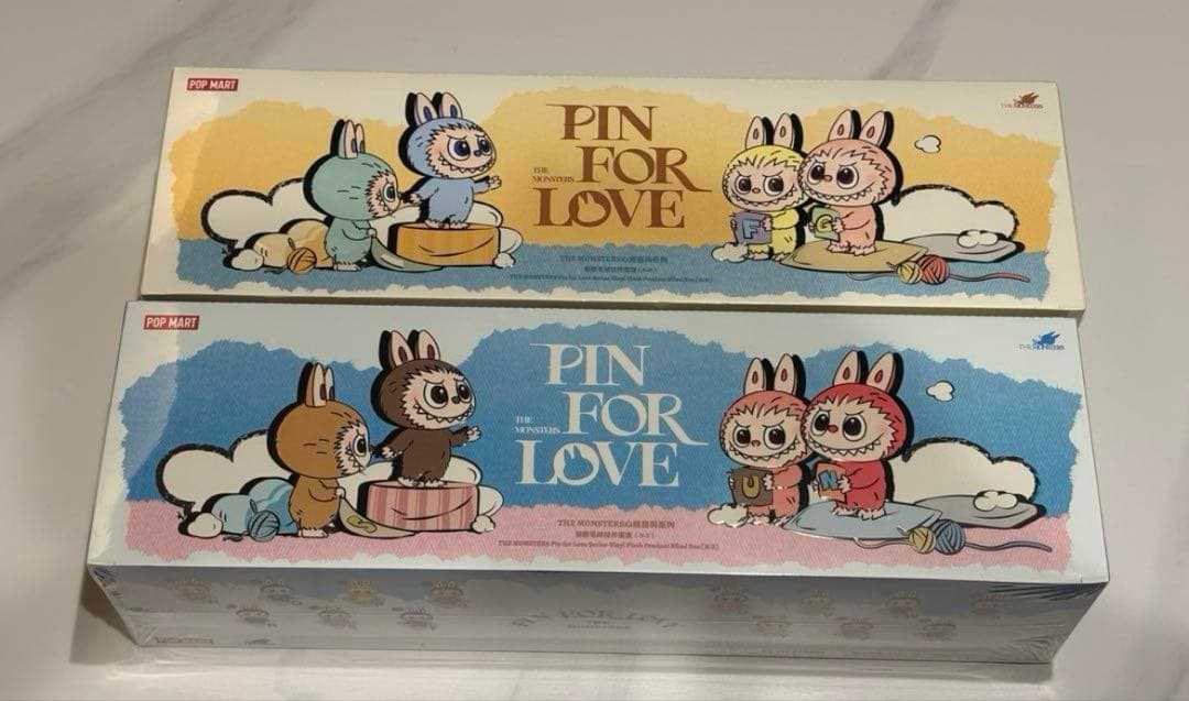 ラブブ THE MONSTER PIN FOR LOVE アソート 2箱セット POP MART（ポップマート） 正規品保証 THE MONSTERS PIN FOR LOVE