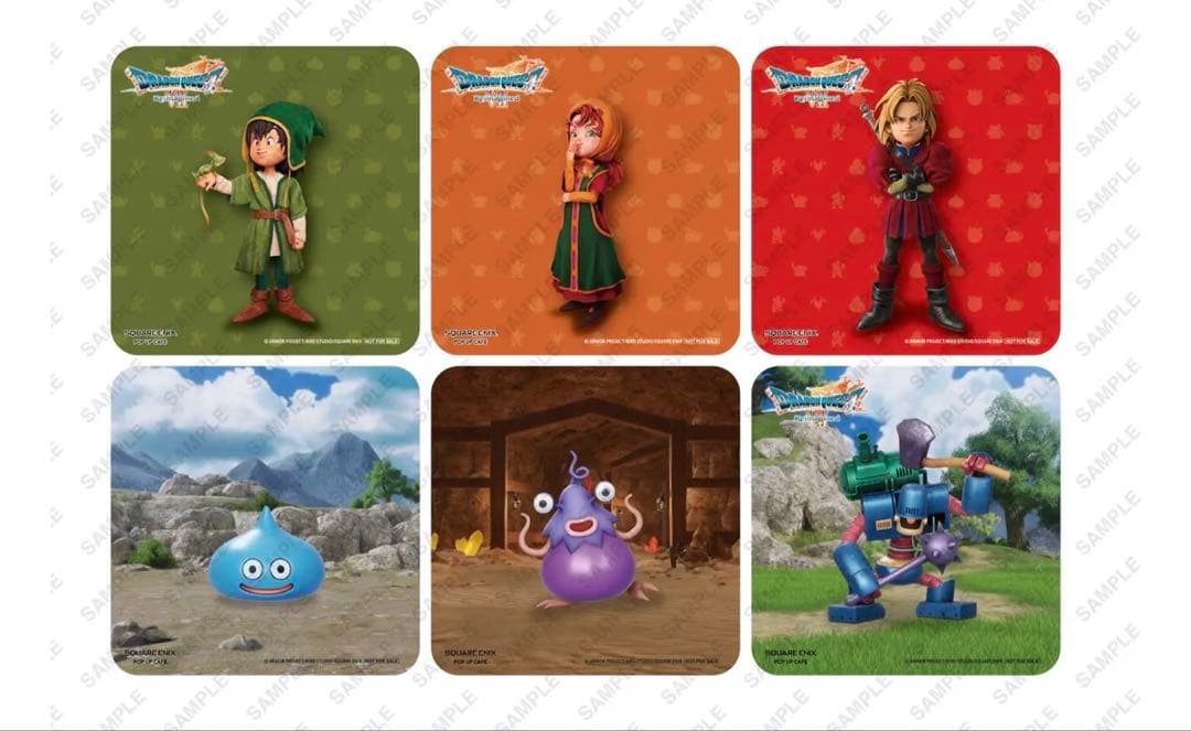 ドラゴンクエストⅦ Reimagined コースター 6枚 コンプリート - メルカリ