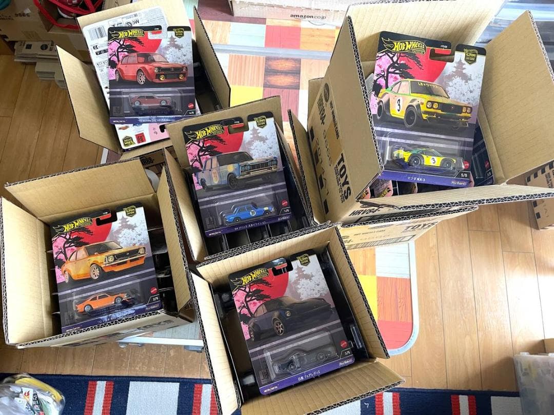 ホットウィール カーカルチャー 5台セット ジャパンヒストリックス4