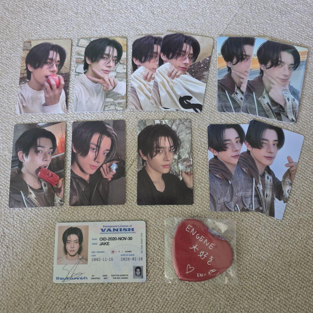 ジェイク ENHYPEN エナプ トレカ ID セット バッチ - メルカリ