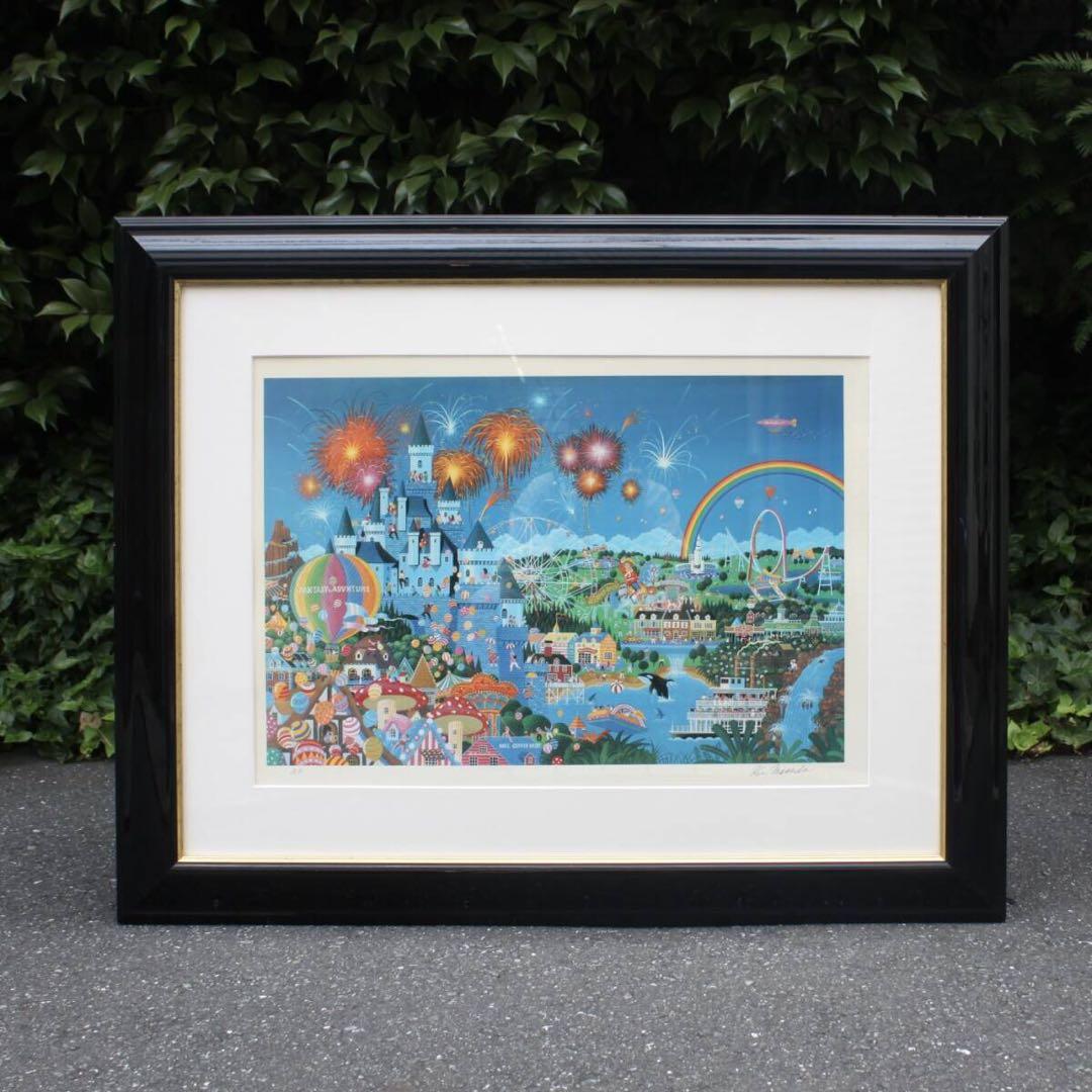 ケイ・マスダ Kei Masuda シルクスクリーン アドベンチャーランド ケイ・マスダ 『ウィークエンドパーティー』 シルクスクリーン