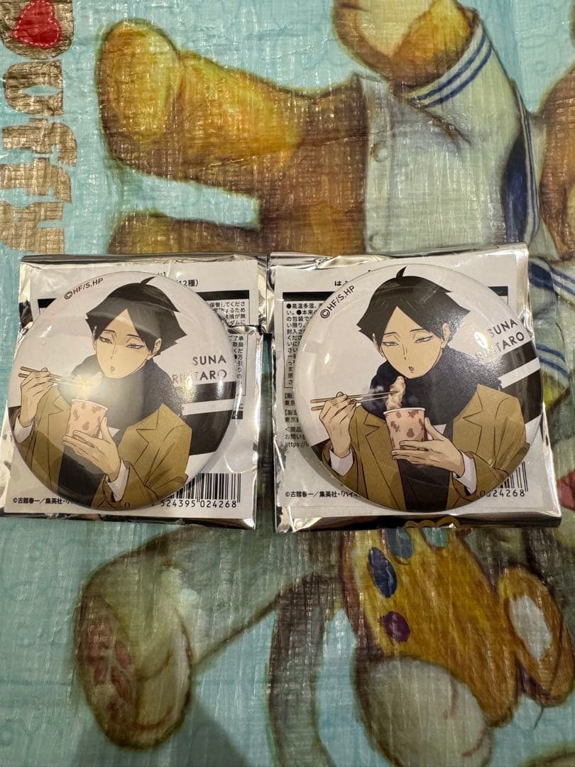 ハイキュー はふはふ ポップアップ 角名倫太郎 缶バッジ 稲荷崎 - メルカリ