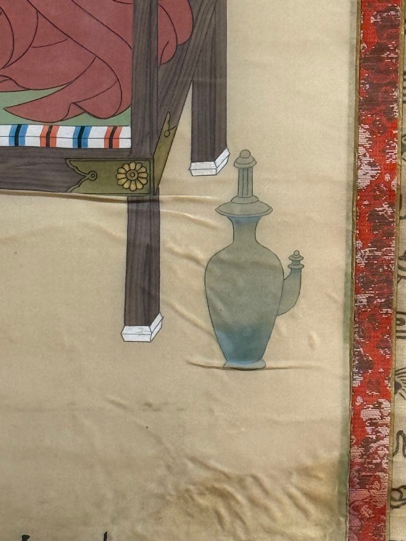 弘法大師 絹本肉筆 仏画 仏教美術 掛軸 送料込み251029 - メルカリ