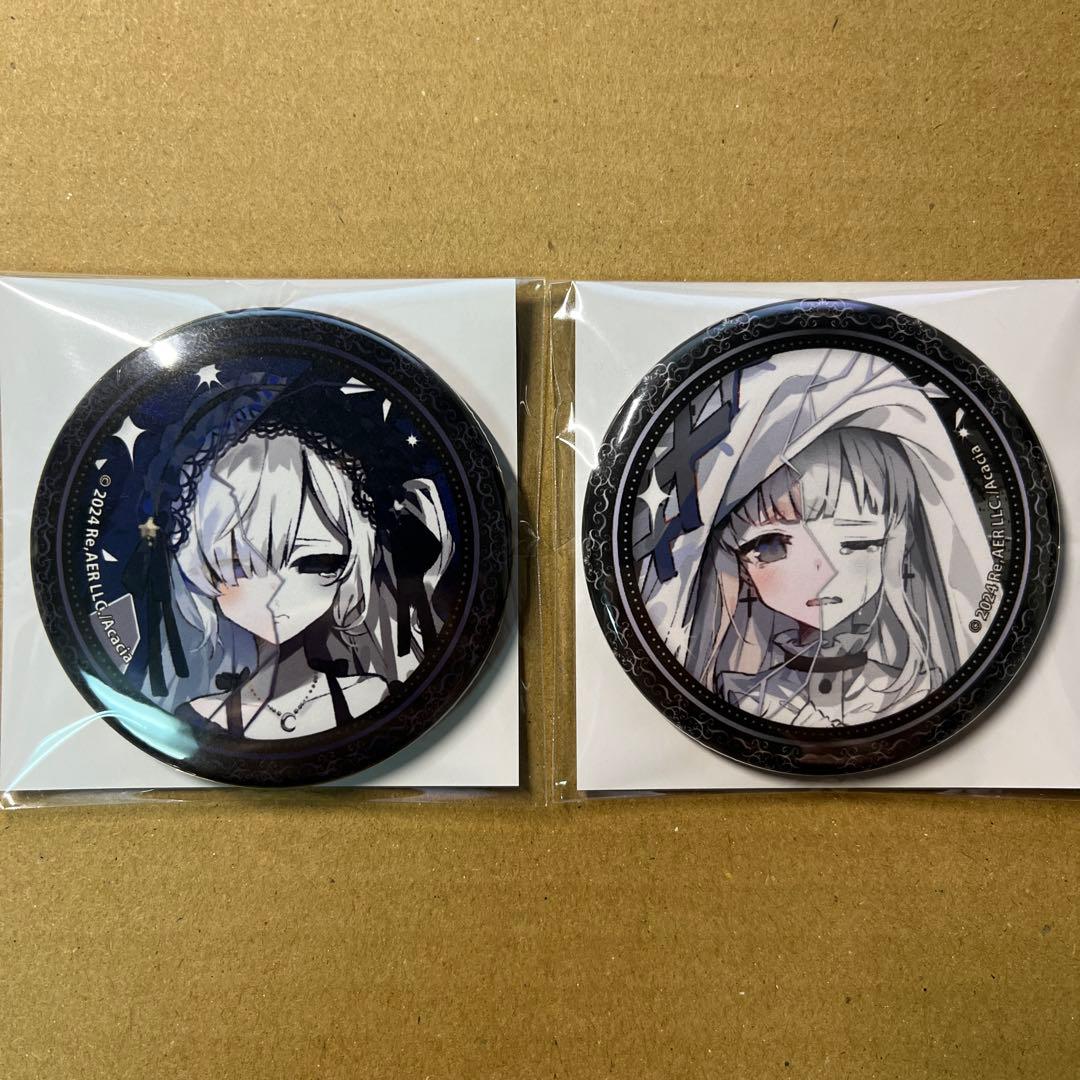 魔法少女ノ魔女裁判 くじメイト 夏目アンアン 氷上メルル 缶バッジ