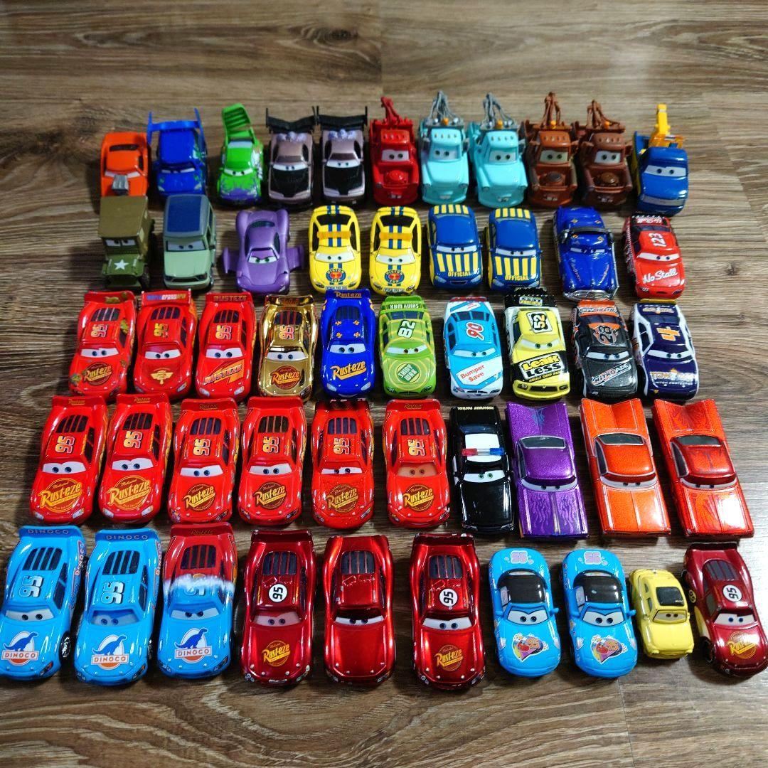 カーズ ミニカー マテル製等 49台セット - メルカリ