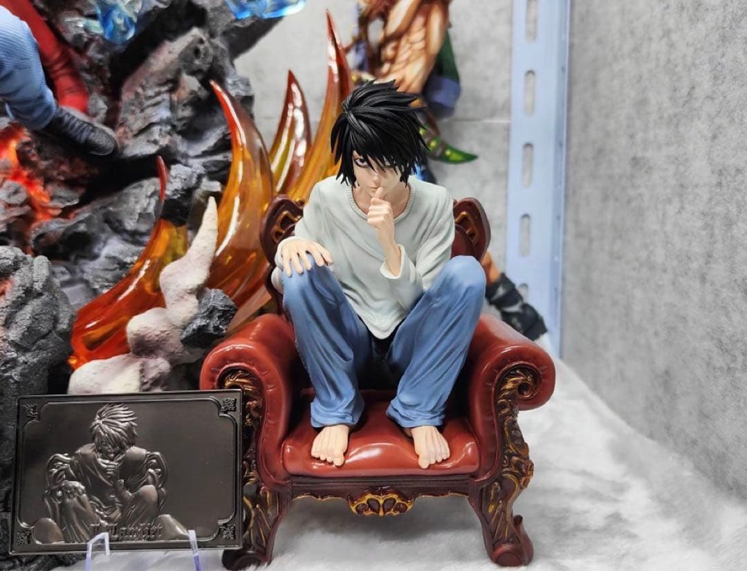 デスノート エル・ローライト L ガレージキット ガレキ スタチュー③