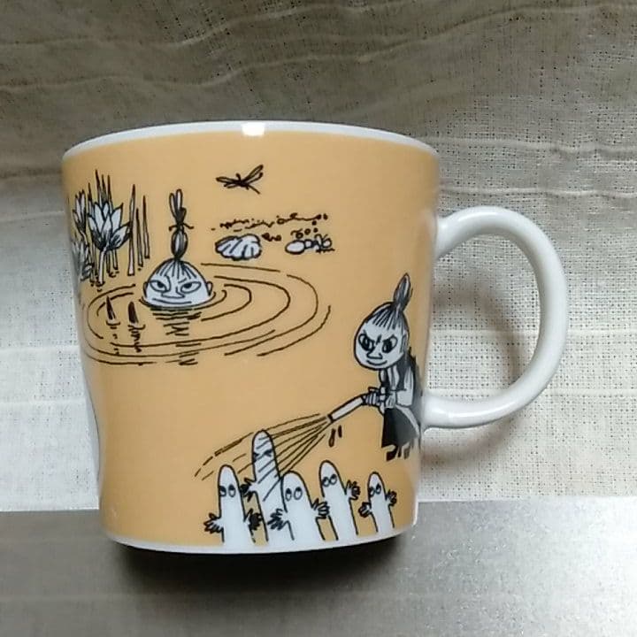アラビア ムーミン マグカップ 廃盤ダークイエロー - メルカリ