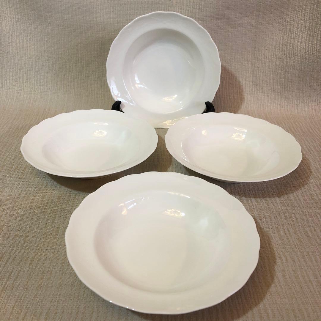 Noritake ボーンチャイナ スタジオコレクション 深皿 20cm 4枚組