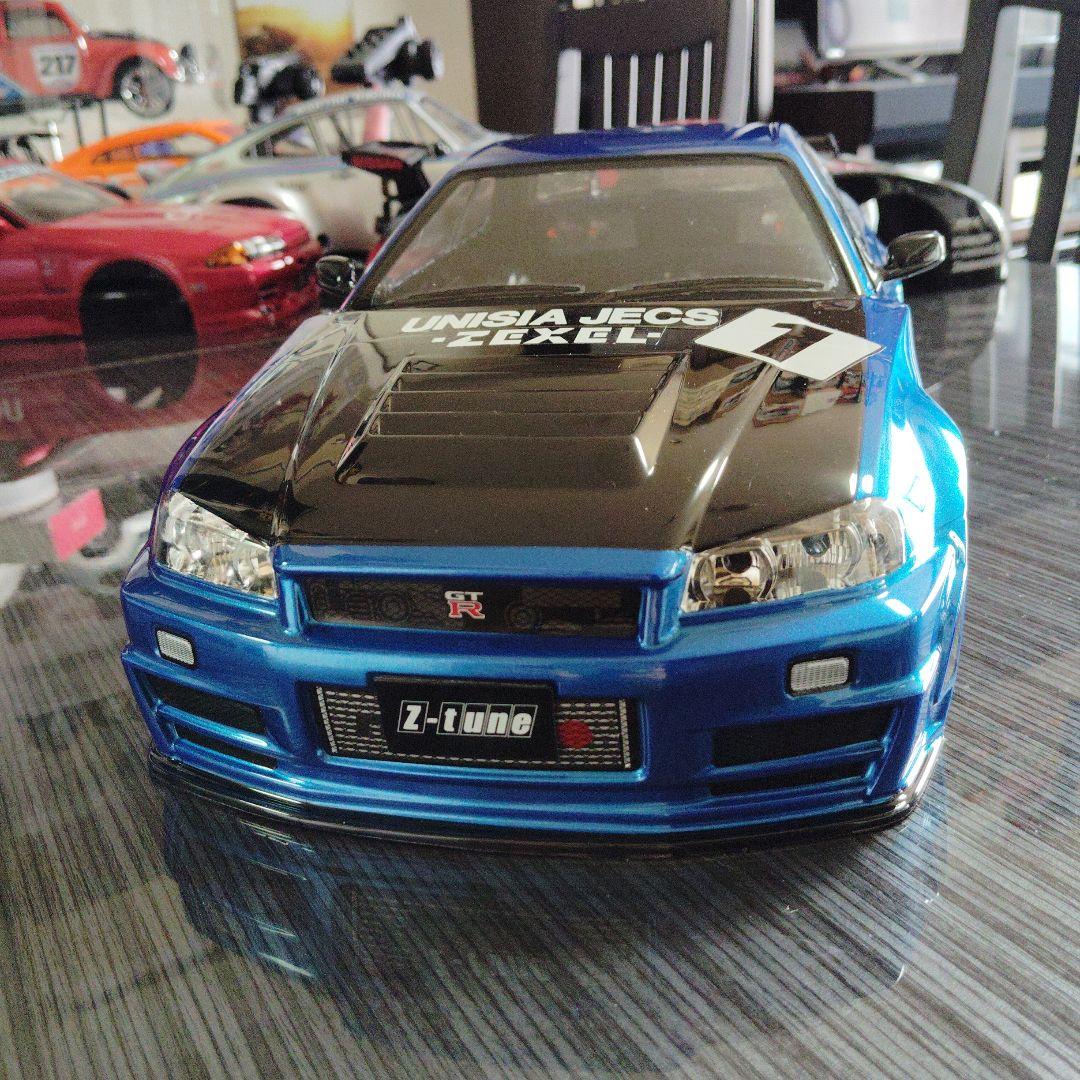 タミヤ 1/10 R 34 GTR Z チューン スペアボディセット Amazon.co.jp: ニスモ R34 GT-R GTR Zチューン タミヤ スペアボディ