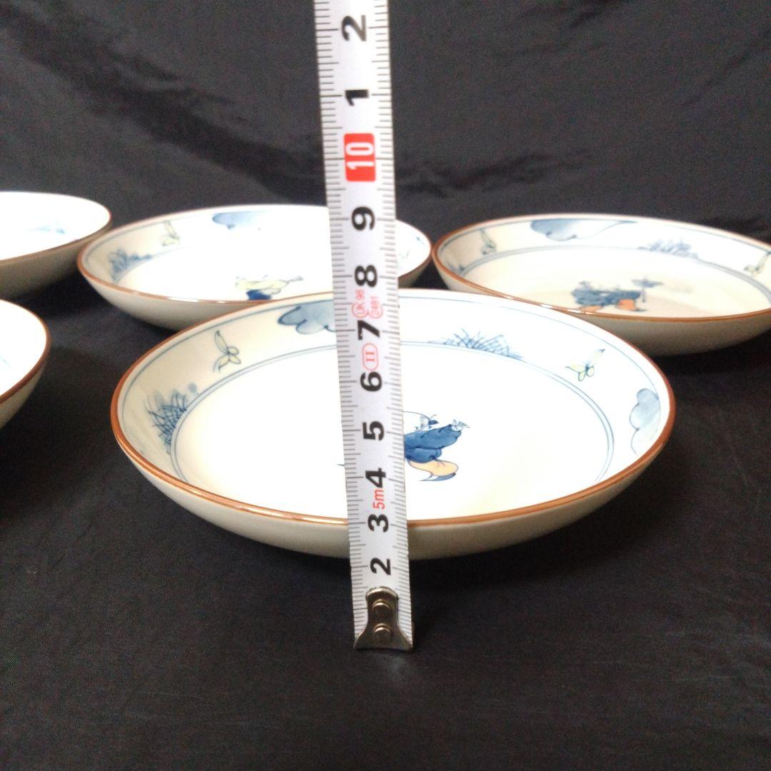 未使用 有田焼 幸祥窯 唐子 銘々皿5枚 縁起物 お祝い - メルカリ