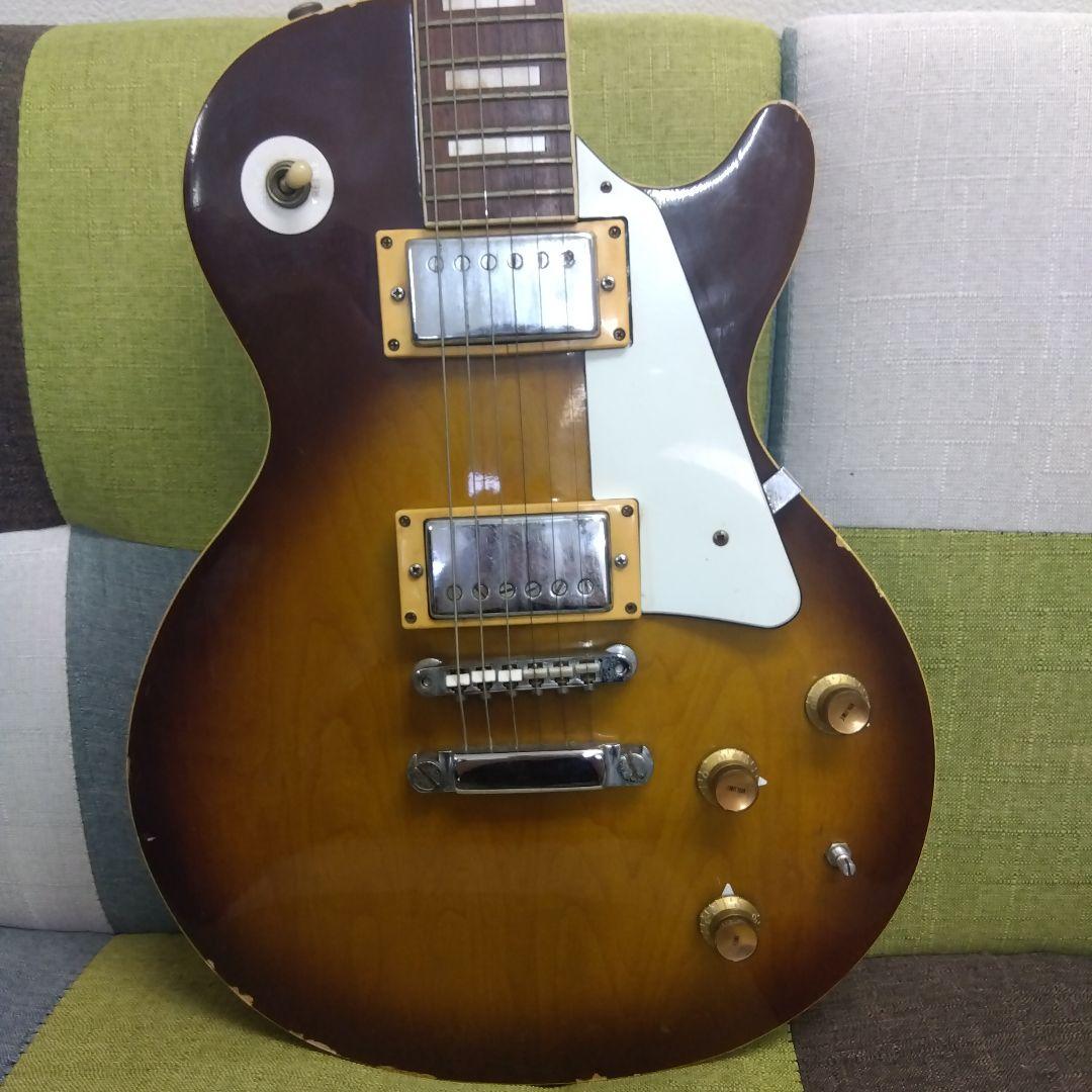 現品限り Fresher レスポールタイプ エレキギター サンバースト - メルカリ