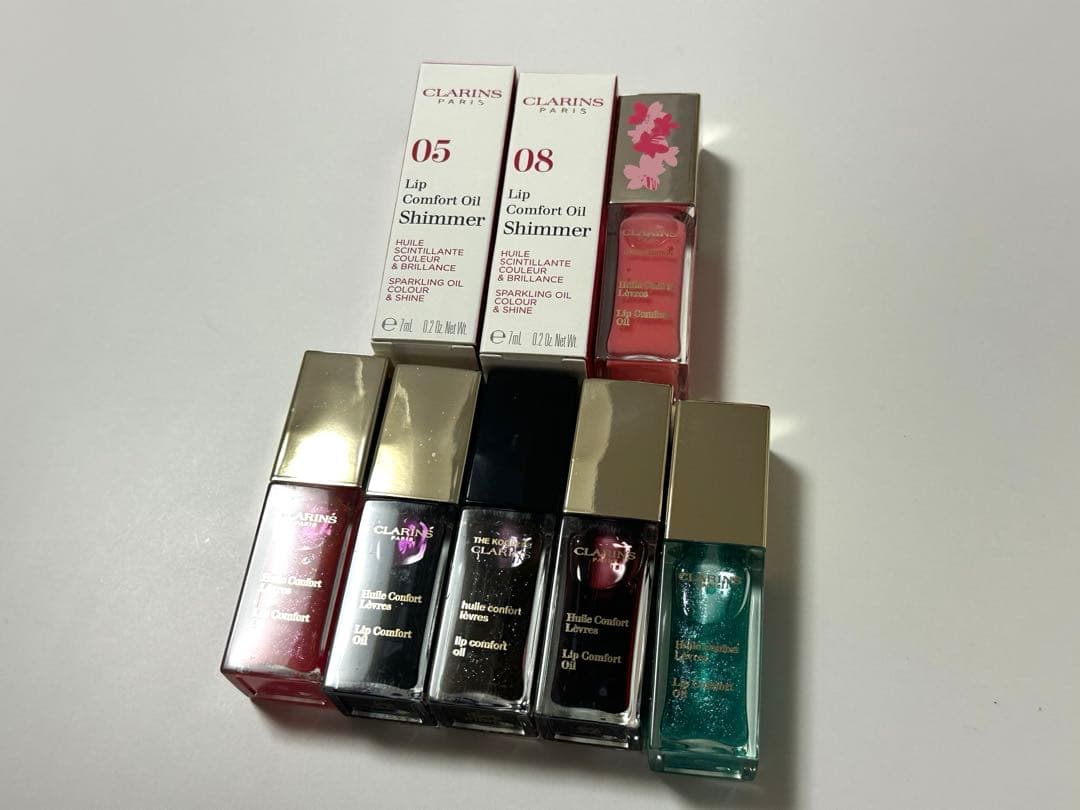 ❻8点セット*CLARINSリップ Lip Comfort Oil Collection by Clarins for Women - 3 Pc Kit Set | eBay