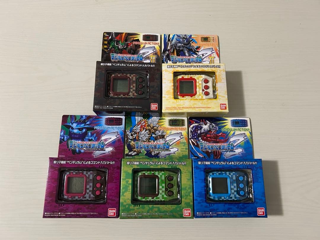 【新品未開封】デジモンペンデュラムZ、ZⅡ　5種類セット 抽選販売】デジモンペンデュラムZ II | フィギュア | アニメグッズ