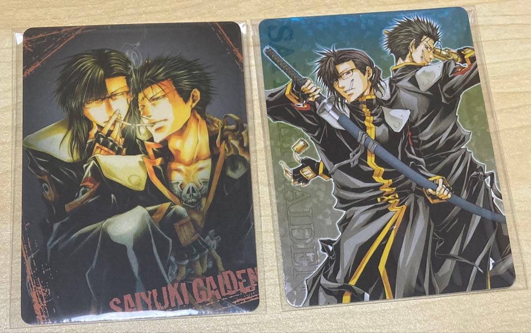 最遊記外伝 カード 2枚セット 捲簾 天蓬 最遊記外伝 捲簾大将 天蓬元帥 ポストカード 2枚セット - メルカリ