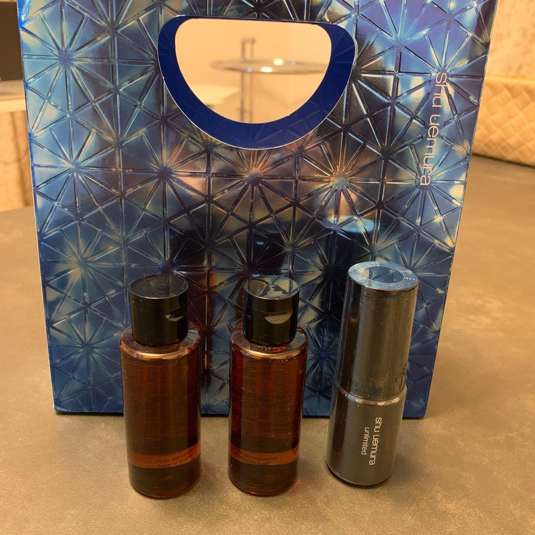 シュウウエムラ クレンジングオイル2本&フィックスミスト1本 - メルカリ