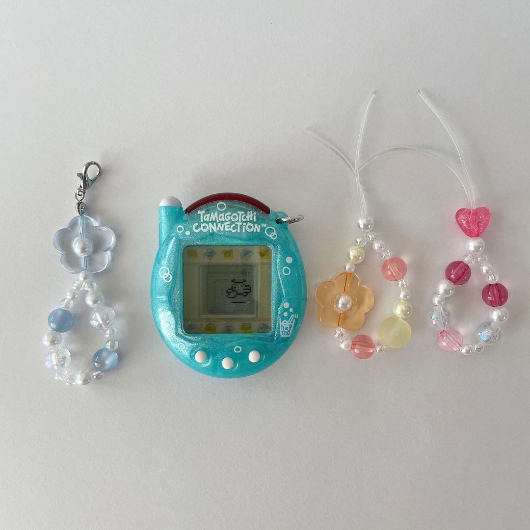 たまごっち ストラップ 推しカラー 推し活 ビーズストラップ - メルカリ