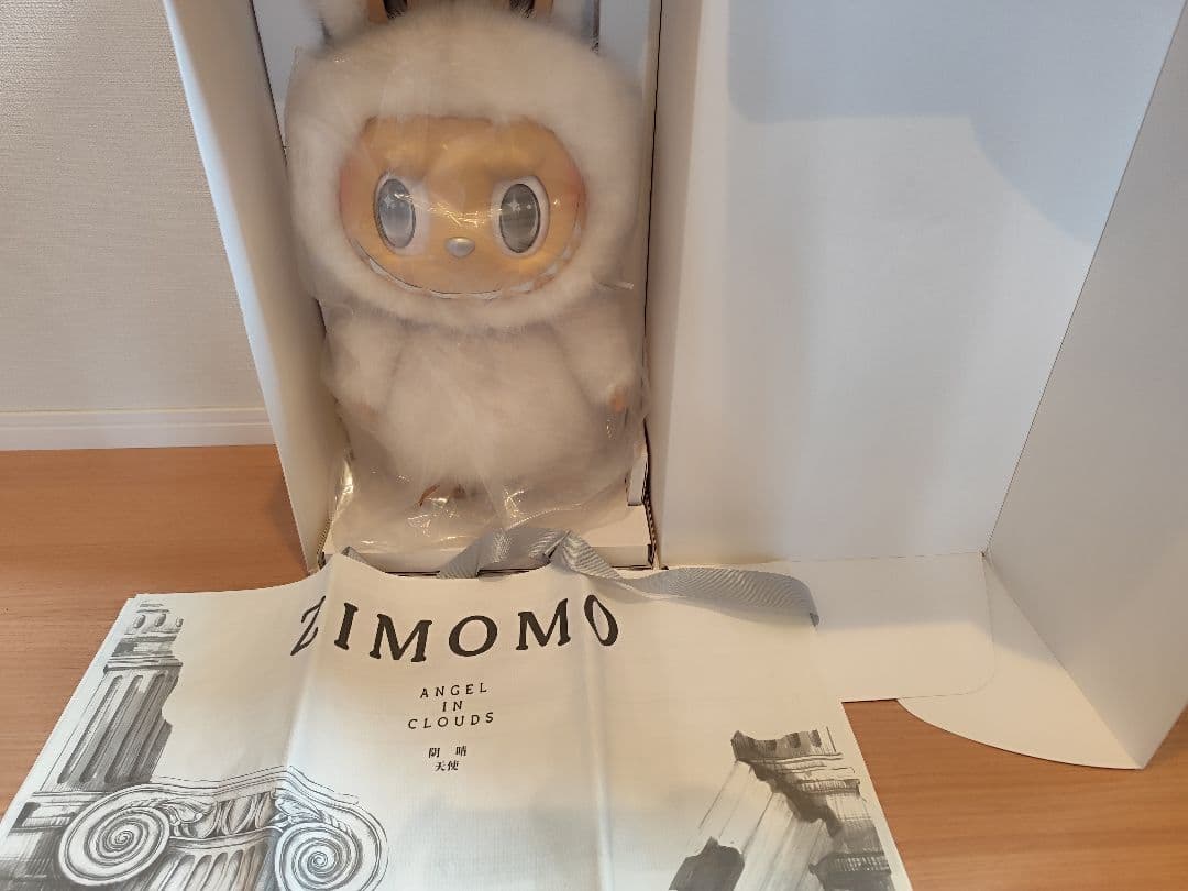 ぬいぐるみ POPMART Labubu Zimomo The Monster Angel THE MONSTERS - ANGEL IN CLOUDS Vinyl Face Doll - POP MART (United