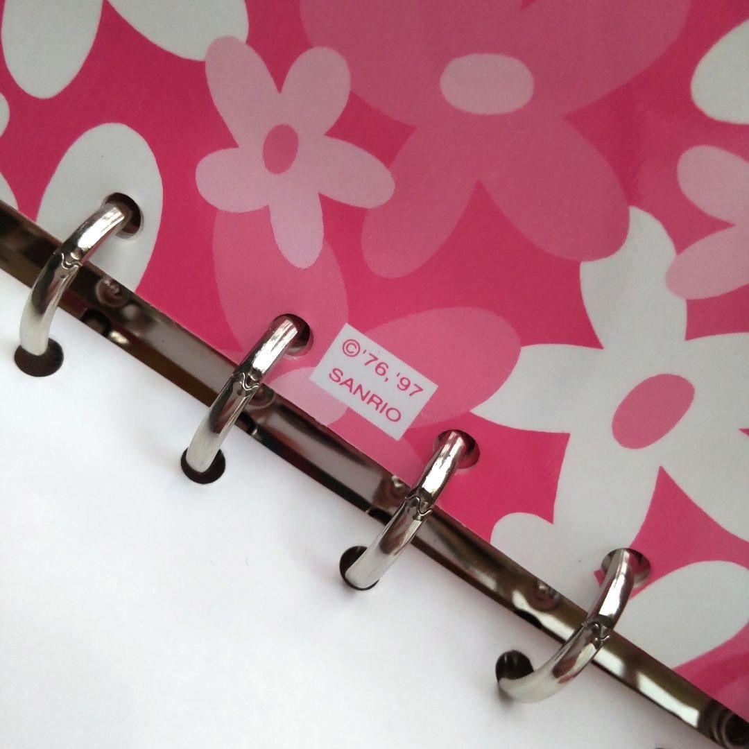 当時物 希少】ハローキティ キルティング 手帳 ピンク サンリオ 1997年