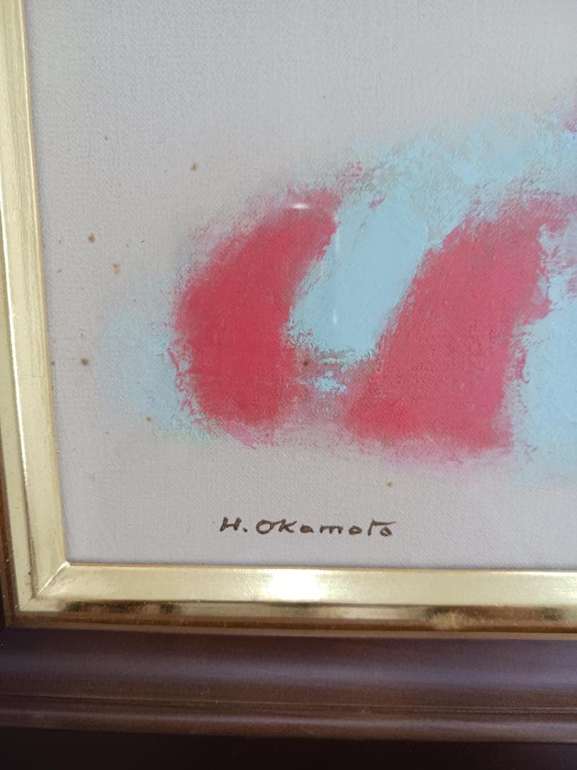 岡本半蔵　作品名不明（絵画）