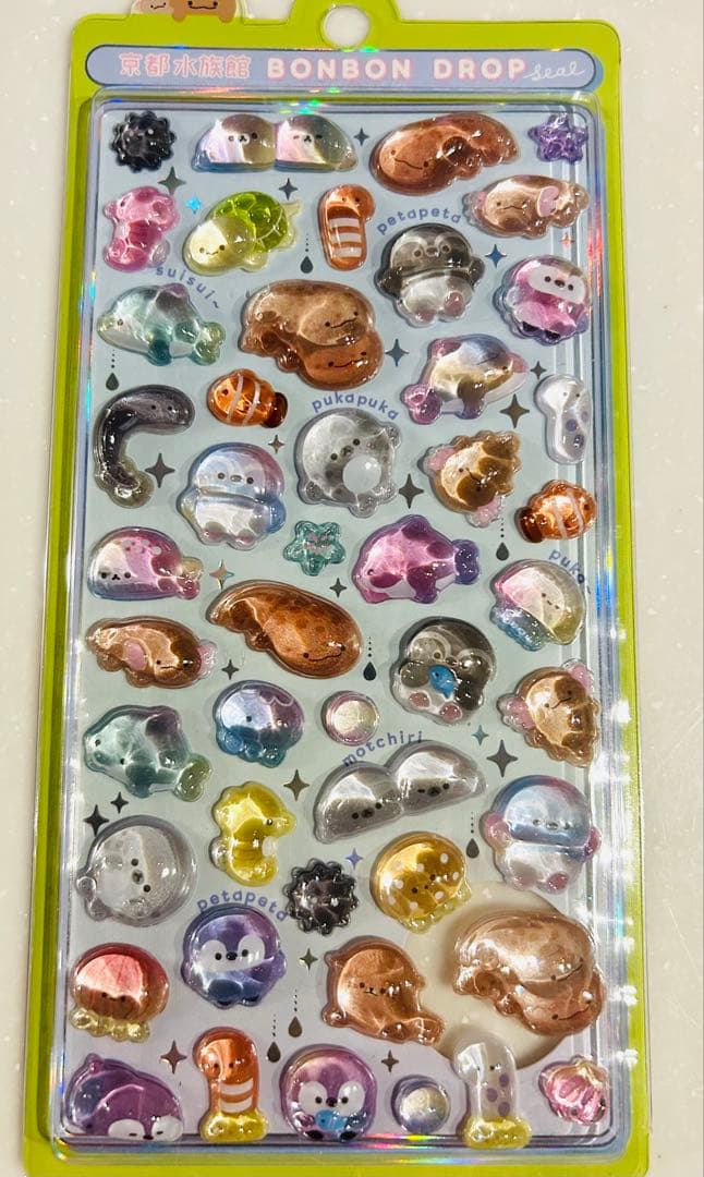ボンボンドロップシール 京都水族館限定 - メルカリ