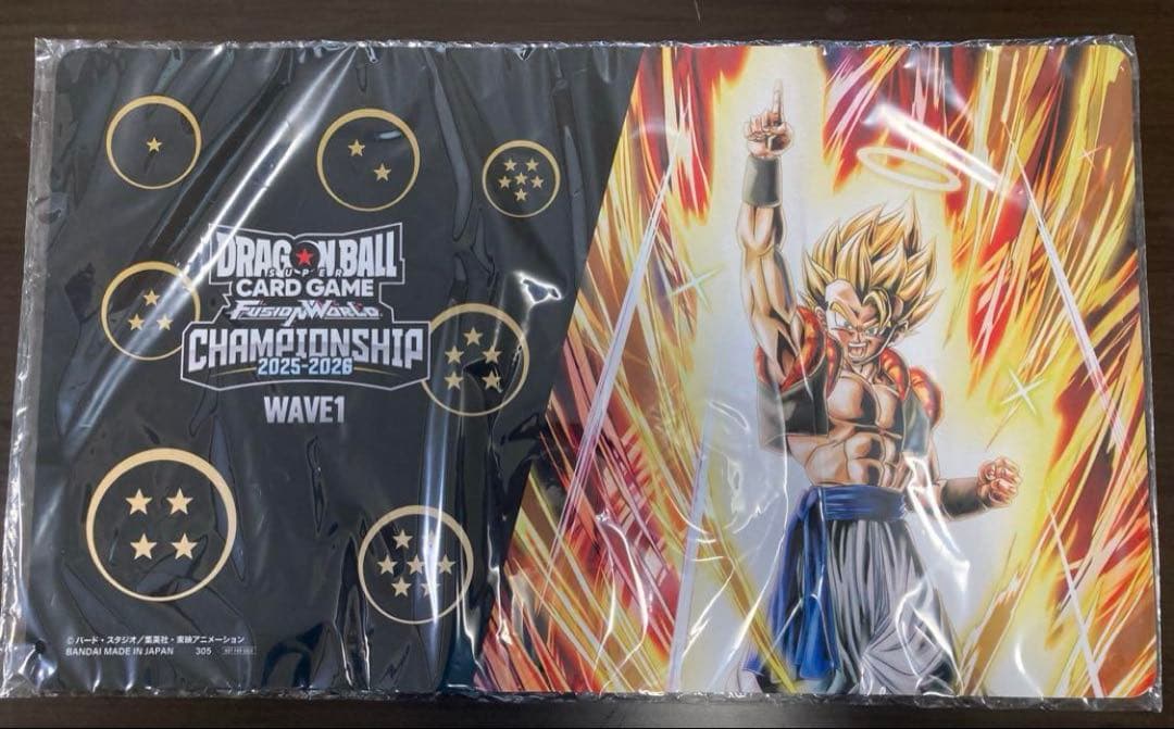 【DRAGONBALL】フュージョンワールド エリア予選 プレイマット　最安値 オフィシャルプレイマット〈チャンピオンシップ2024-2025 日本決勝