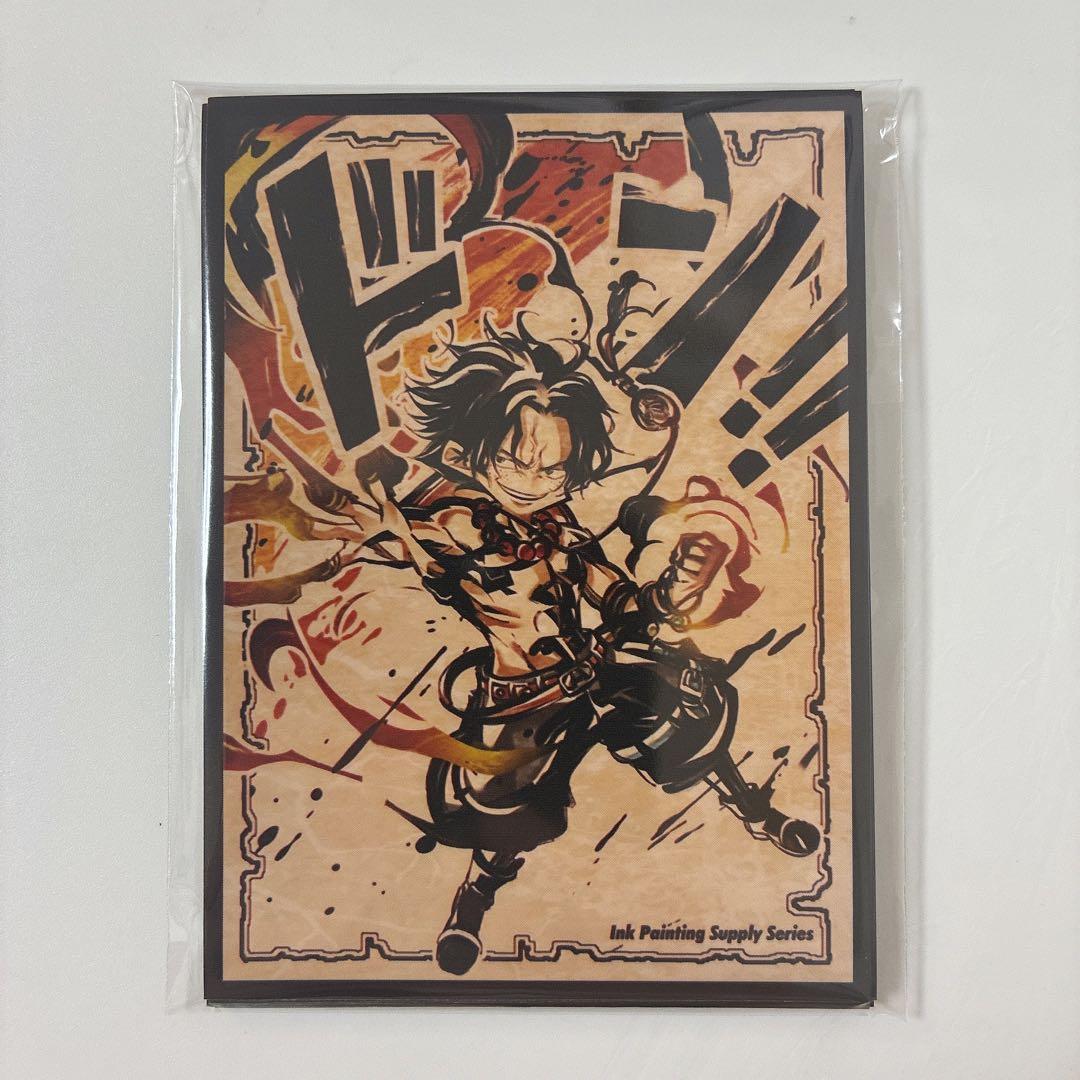 エース】ドン スリーブ 墨絵 リーパラ リーダー パラレル 赤 青 黄 10