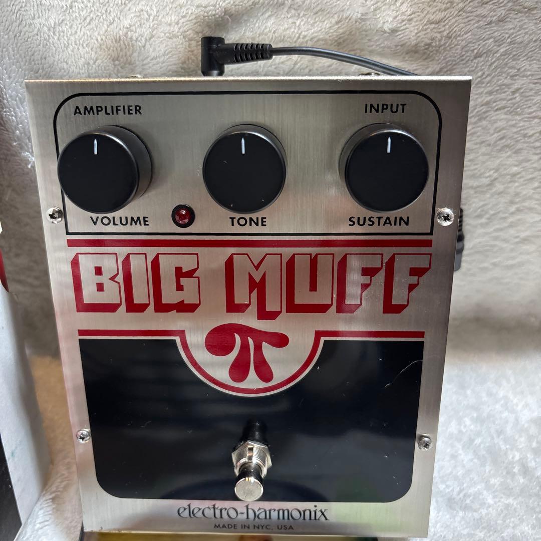 electro-harmonix bigmuff 箱、取説、ステッカー 変換付き electro-harmonix bigmuff 箱、取説、ステッカー 変換付き - メルカリ