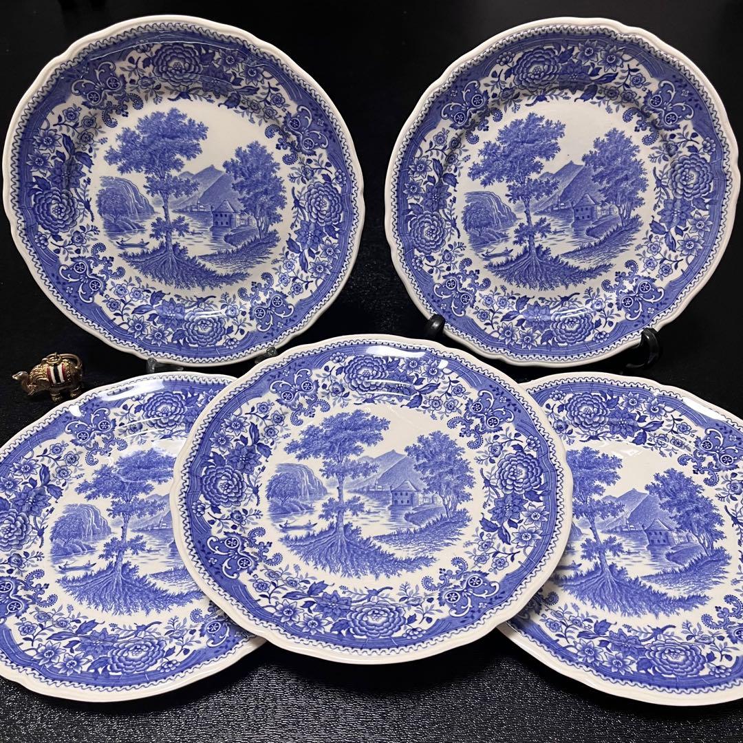 A ビレロイ＆ボッホ ブルゲンランド サイドプレート5枚 18cm B ビレロイ＆ボッホ ブルゲンランド サイドプレート5枚 18cm - メルカリ