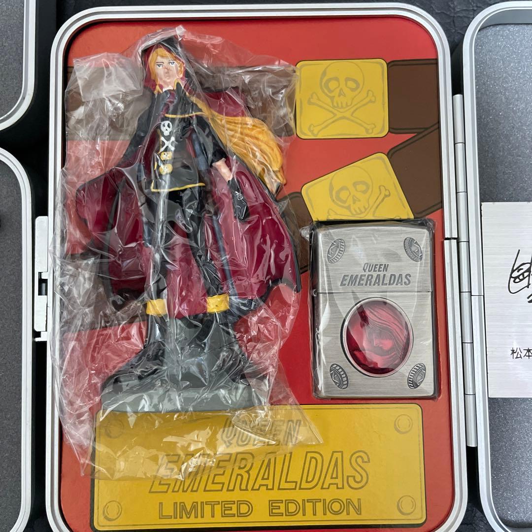 クイーンエメラルダス zippo コスモドラグーン フィギュア 限定 松本