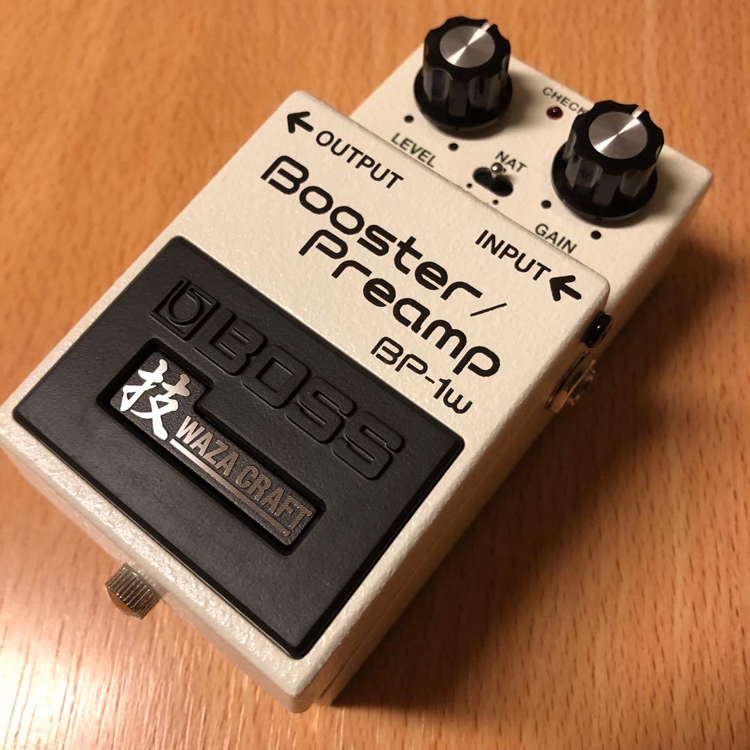 ボス BOSS BP-1W ブースター プリアンプ BOSS BP-1W エフェクター ブースター プリアンプ 技クラフト WAZA