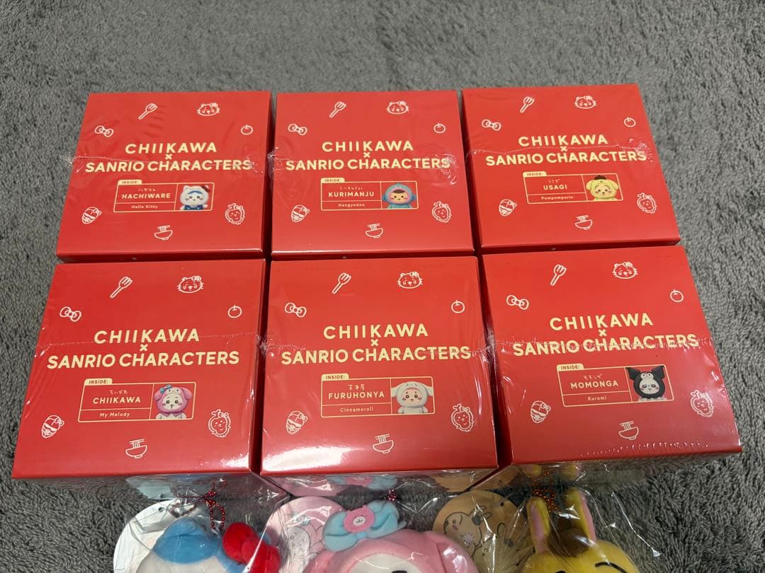 ちいかわ×サンリオコラボ13点コンプセット - メルカリ
