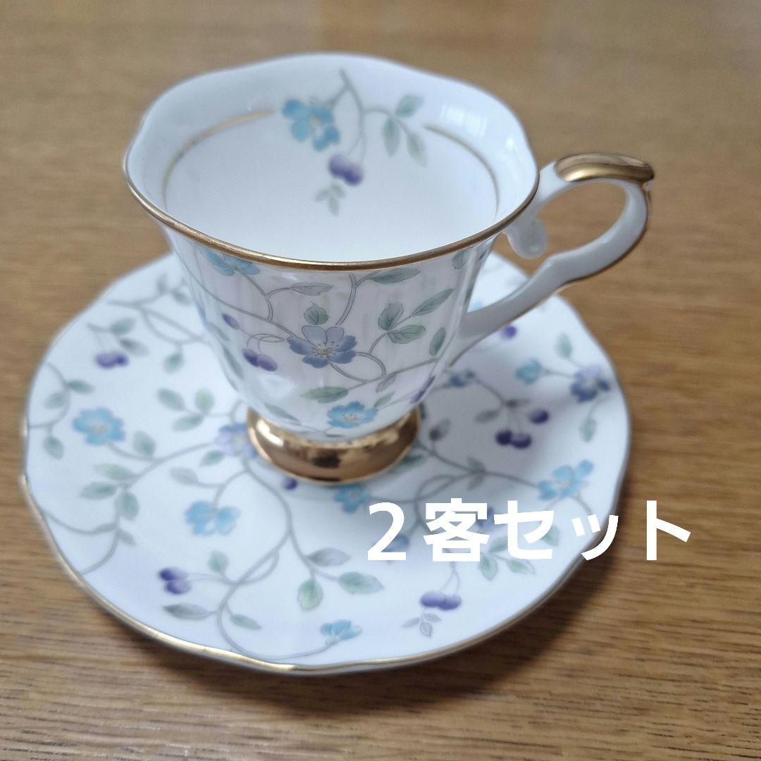 HOYAコーヒーカップ&ソーサー2客セット - メルカリ