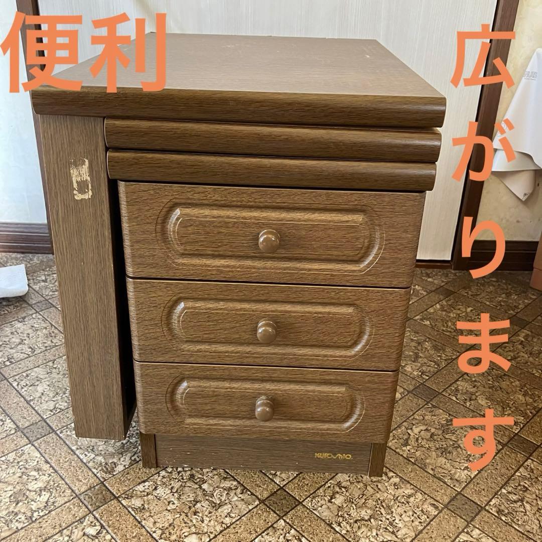 机 折りたたみ 引き出し 昭和レトロ デスク テーブル - メルカリ