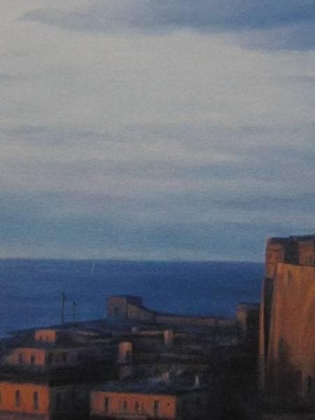 前田美智子、卵城（CASTLE DELL'OVO）の夜明け、希少な画集より