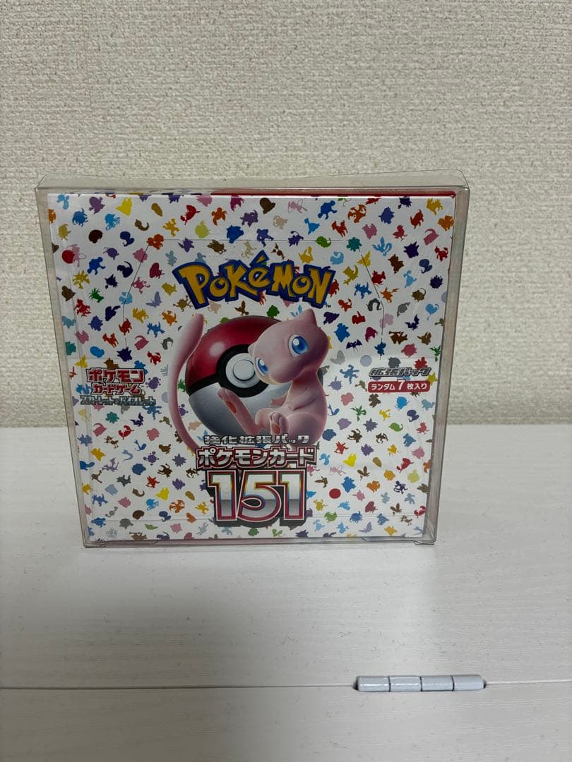ポケモンカード151シュリンク付き BOX ポケモンカードゲーム ポケモンカード151 BOX シュリンク付き 新品 未