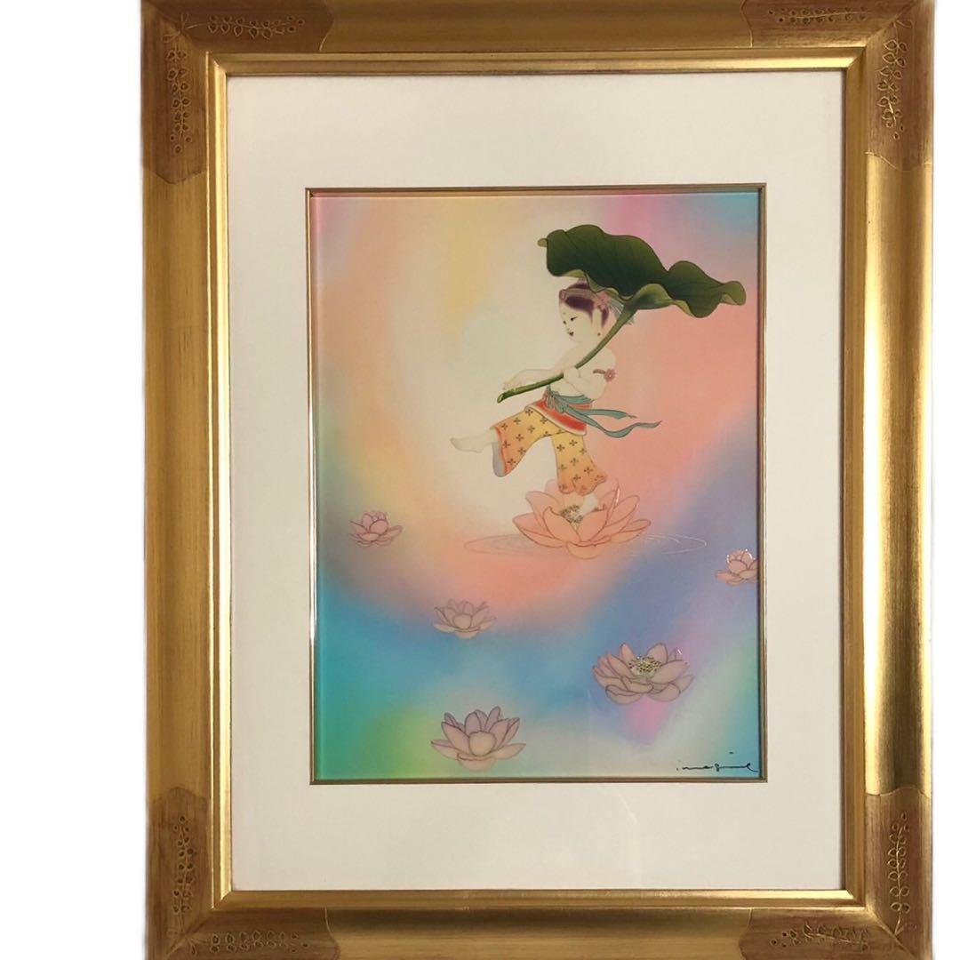 【大幅値下げ中】草場一壽 陶彩画 シルクレ 雨あがる 大幅値下げ中】草場一壽 陶彩画 シルクレ 雨あがる - メルカリ