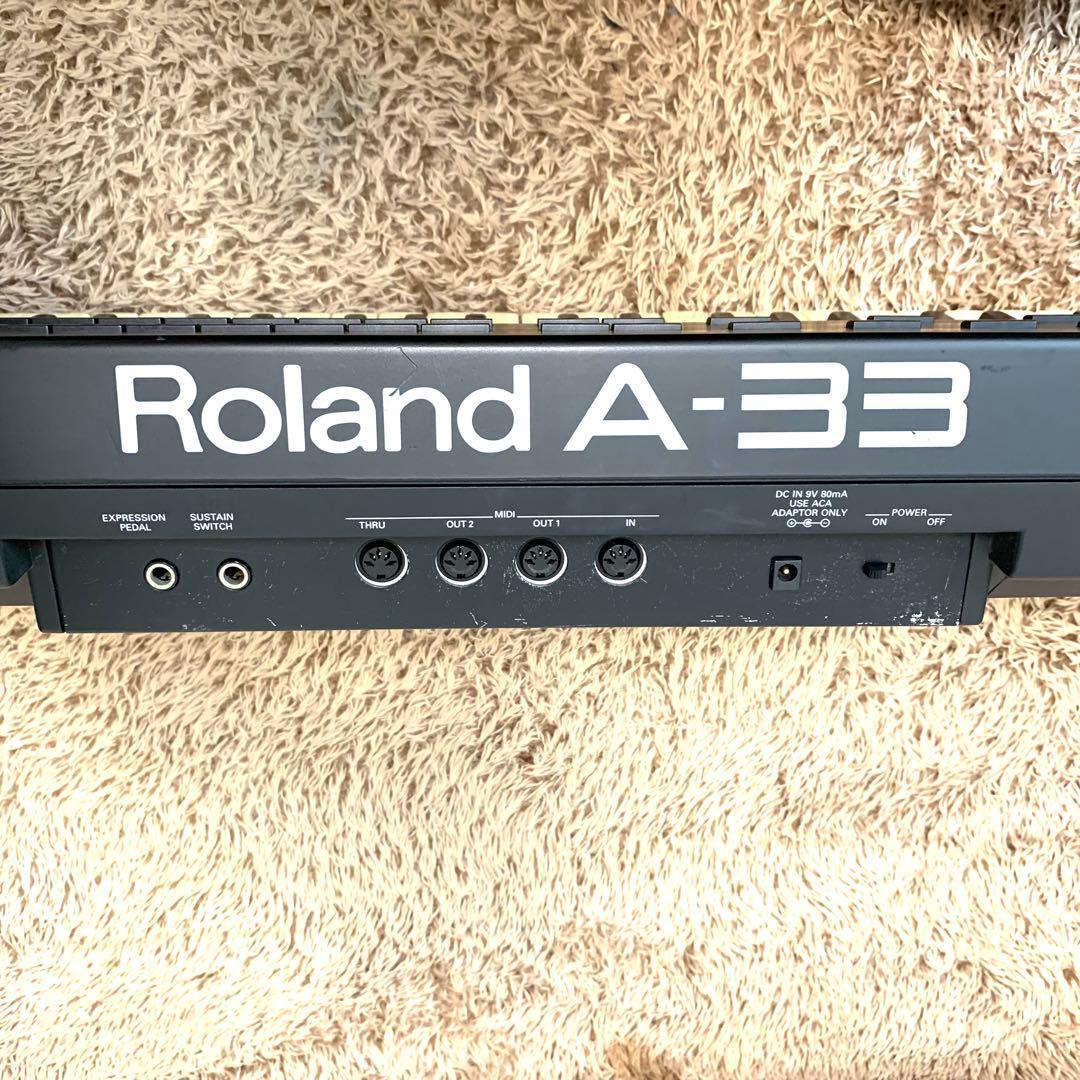 美品】Roland A-33 MIDIキーボード 本体のみ 通電OK - メルカリ