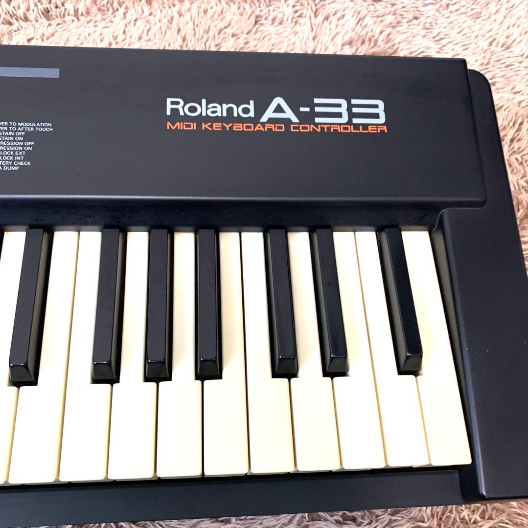 美品】Roland A-33 MIDIキーボード 本体のみ 通電OK - メルカリ