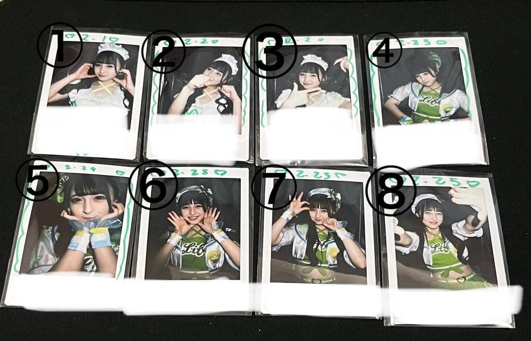 iLiFE 若葉のあ サインあり コメありチェキ まとめ売り - メルカリ