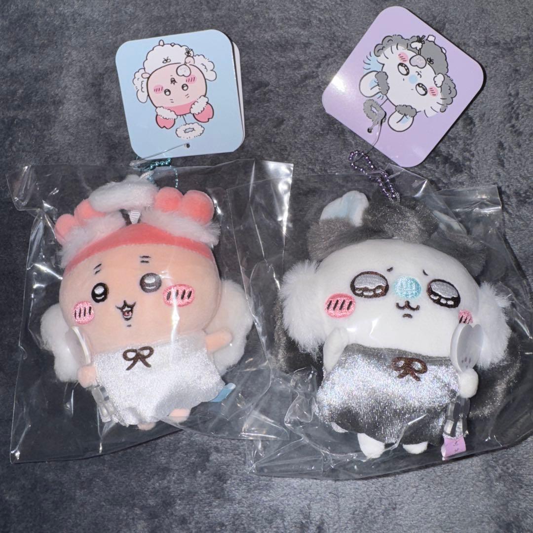 ちいかわ 季節だもん マスコット 天使 悪魔 カニ 古本屋 モモンガ