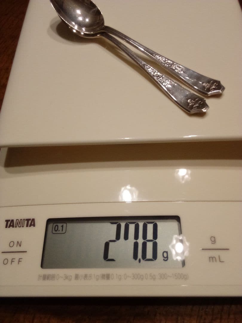 イギリス シルバーティースプーン 2本組 1932年 - メルカリ