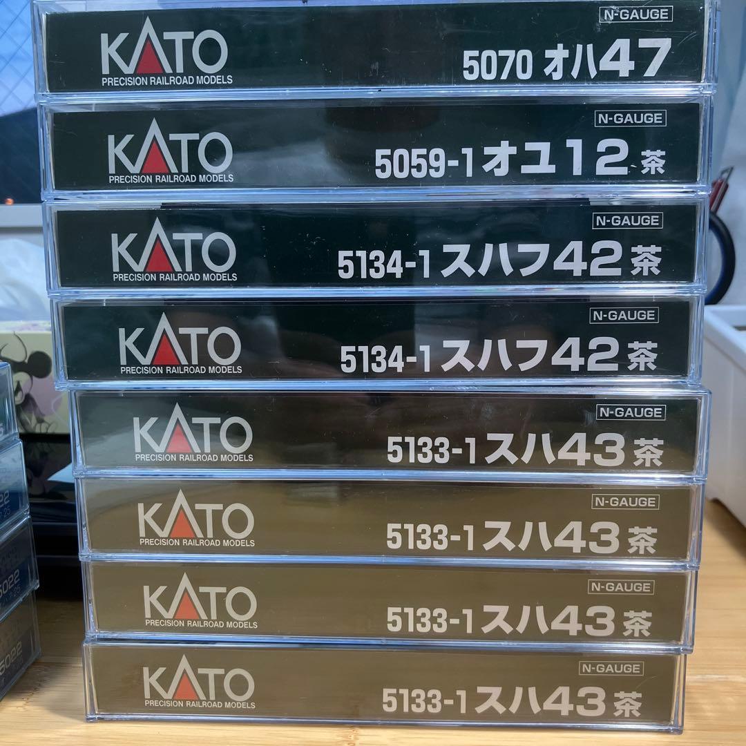 06 KATO 客車　茶　8両セット KATO鉄道模型オンラインショッピング 旧形客車 4両セット（茶