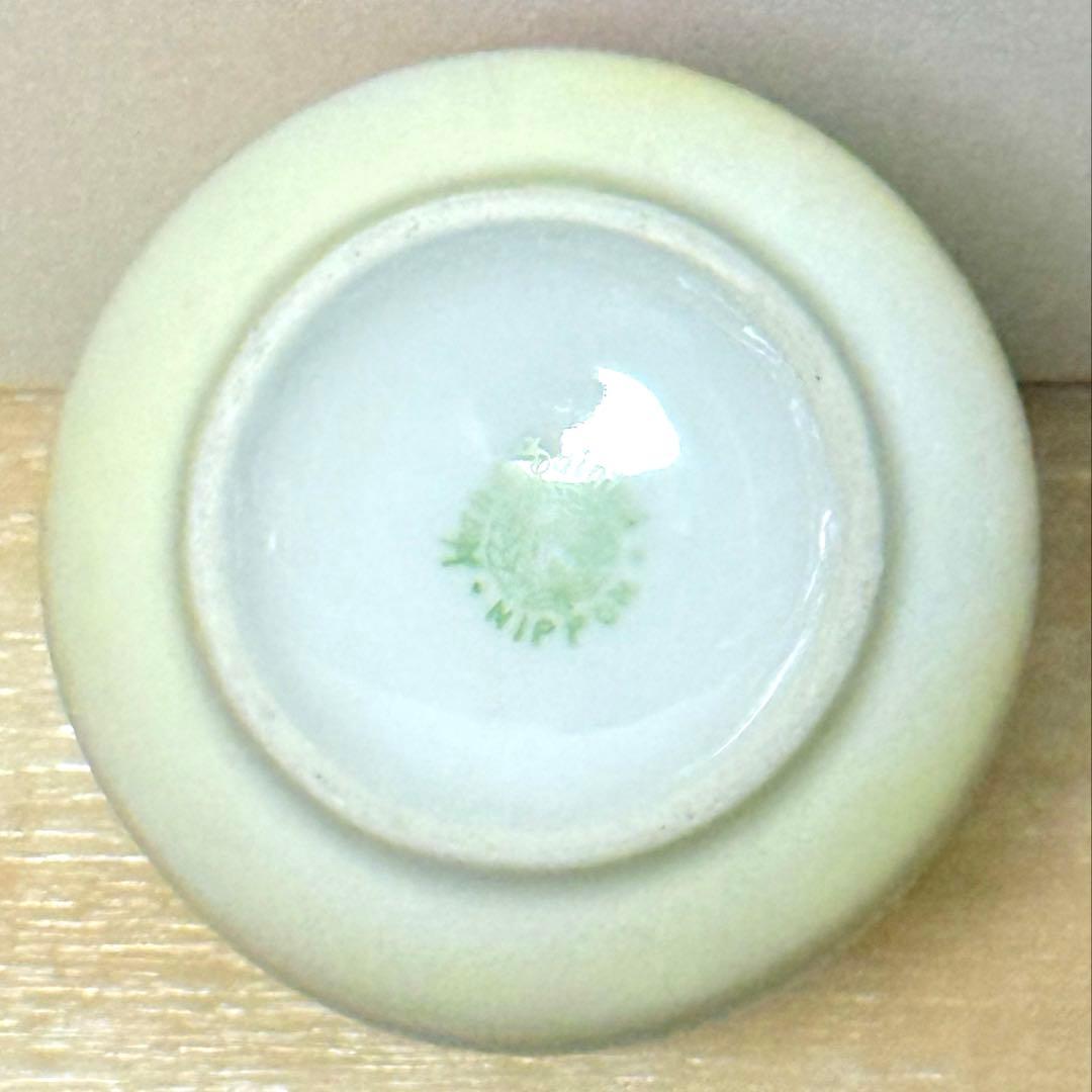 極希少】オールドノリタケ ヤシの木風景文 両耳花瓶 M-NIPPON印 盛上げ