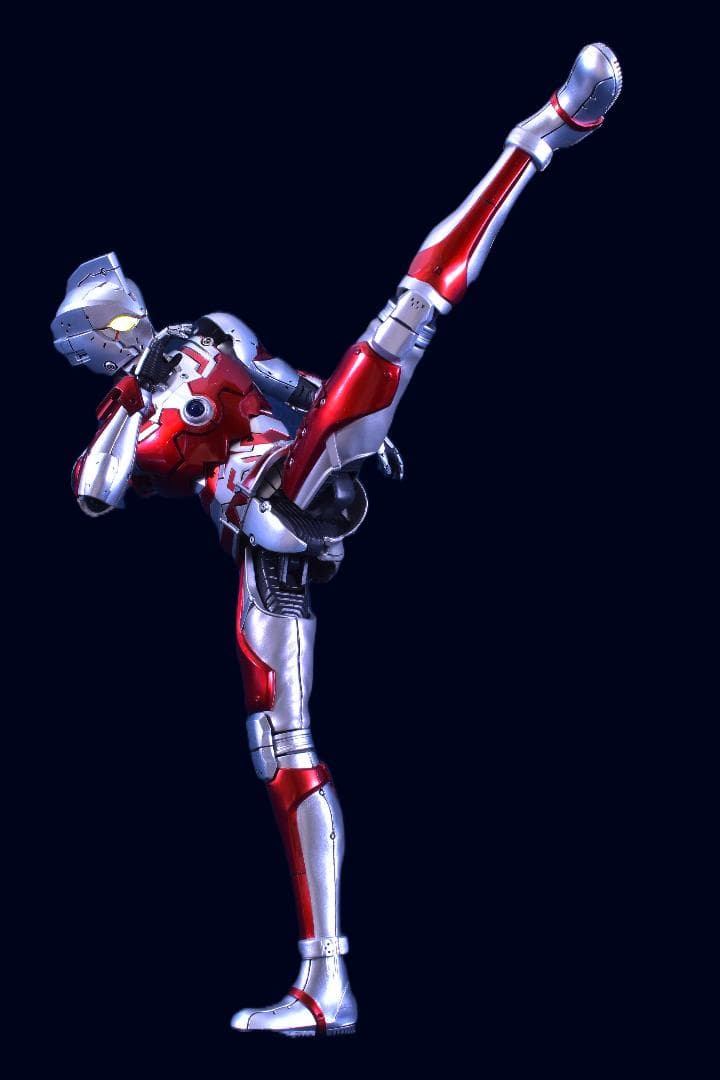 中古 ThreeZero 1/6 ULTORAMAN ACE SUIT　電装OK threezeroより1/6スケール可動フィギュア「ACE SUIT ステルス